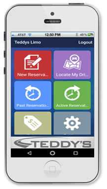 Teddy's Mobile App for Reserving Private Transportation
